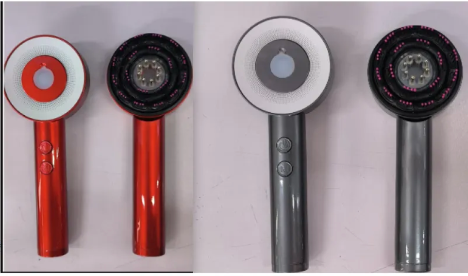 SilkySoft Infrared Hair Massager