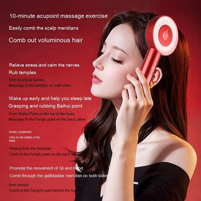 SilkySoft Infrared Hair Massager